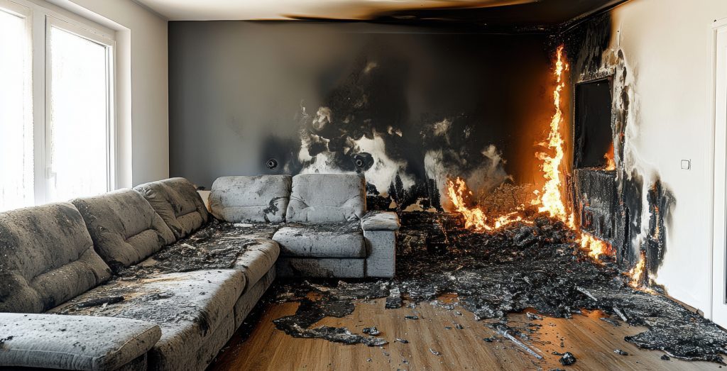 Un incendie dans une résidence de Chicoutimi an entraîné des travaux de démolition partielle et de reconstruction par Bélisle Construction.